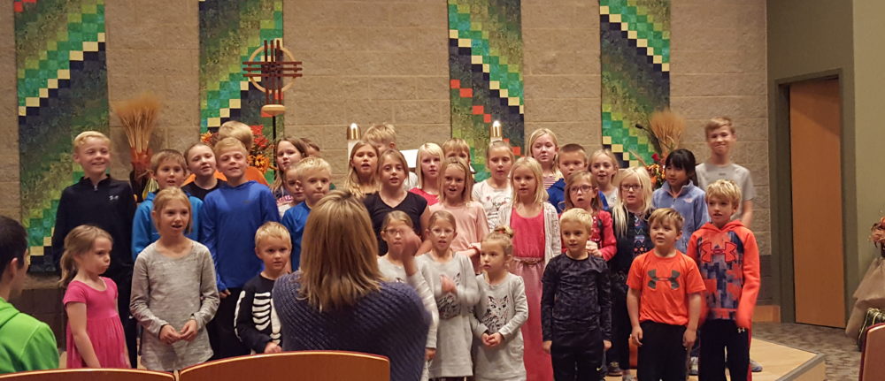 Story of the Week – Wednesday Sprouts Sing in Worship