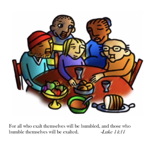 September 1, 2019- “A Dinner Party With Jesus”