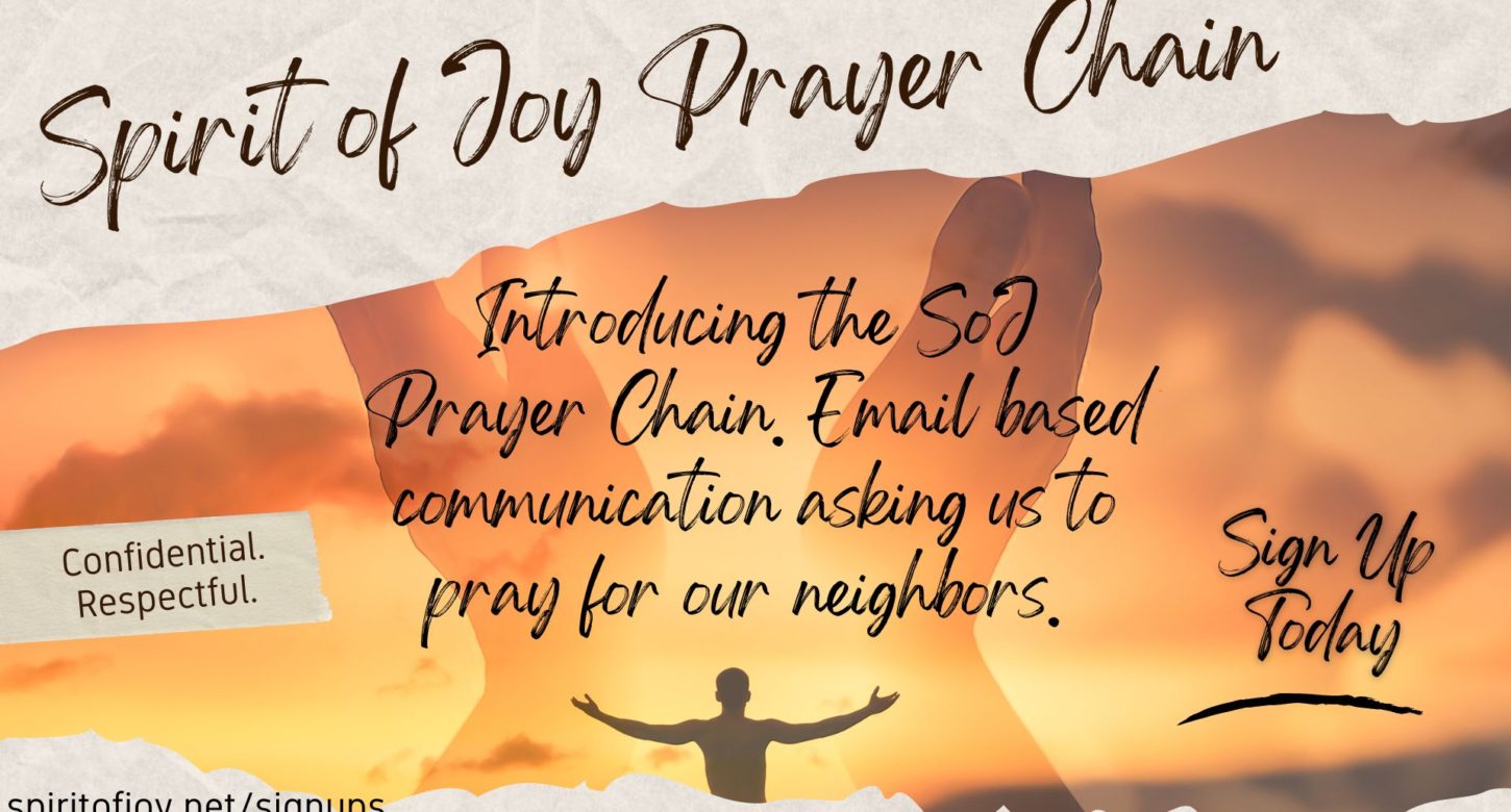 Spirit of Joy Prayer Chain